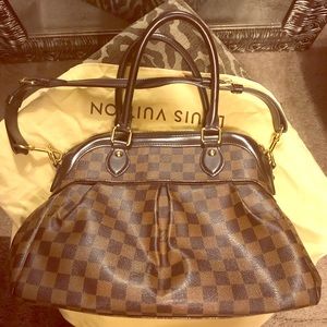 Authentic Louis Vuitton Trevi Damier Ebene PM